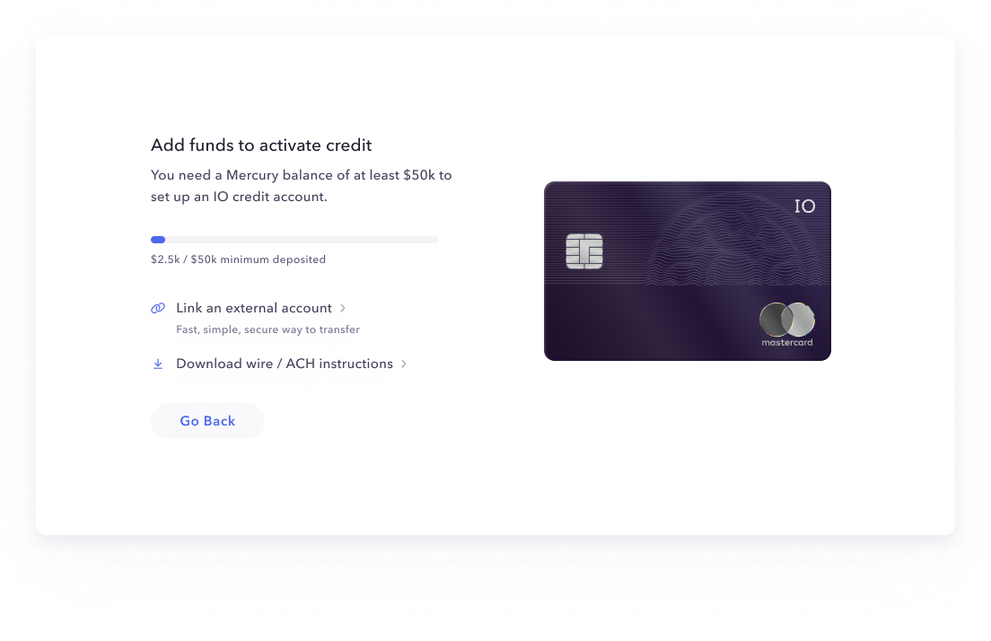 Qualification requirements and fund transfer options